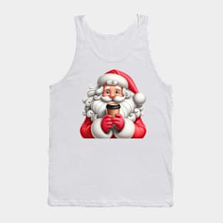 Santa's Coffee Break Tank Top